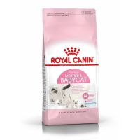 ด่วนโปร ส่งฟรี Royal Canin mother and babycat 400 g. อาหารลูกแมวอายุ 1-4 เดือน และแม่แมวท้อง-ให้นม