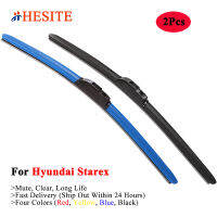 HESITE Blue Wiper Blades For Hyundai Starex Grand CRDI GRX 7 8 9 Seater 1997 1998 1999 2007 2008 2010 2012 2020 2021 2022 Model