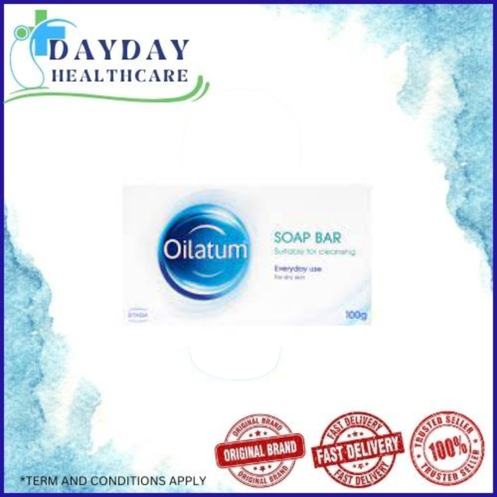 Oilatum Soap Bar 100g (Ready Stock) Lazada