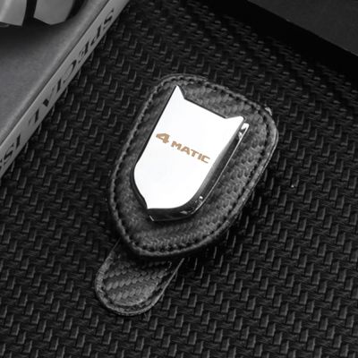 huawe Car glass accessories Glasses case holder cover carbon fiber For Mercedes Benz 4matic 4 MATIC Car Accessories sticker