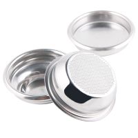 Stainless Steel Non Pressurized Coffee Filter 58mm Basket 1/2/Clean Cup Triple Portafilter Filters