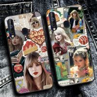 （shine electron）【อิเลคทรอนิกส์นักร้อง T-TaylorS S-SwiftS เคสโทรศัพท์สำหรับ Samsung 10 11 12 13 21 22 30 31 32 40 51 53 70 71 72 73 91 13