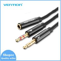 Vention Headphone Splitter Earphone Adapter Audio 3.5mm Female to 2 Male Jack 3.5 Mic Y Splitter Headset