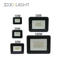 ❈✒ LED Flood Light 10W 20W 30W 50W 100W 110V/220V Floodlights Lamp Waterproof IP68 Whgite Reflector Led Exterior Outdoor Spotlight