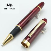 JINHAO ปากกาโรลเลอร์บอล22สไตล์สำหรับคุณภาพสูง X450คลิป En โลหะทั้งตัวอุปกรณ์โรงเรียนสำนักงานเครื่องเขียนปากกาหมึกซึม