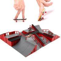 Finger Skateboard Big Scene DIY Mini Park Figure Skate Platform Stunt Ramp Stairs Venue Combination Indoor Home Toys