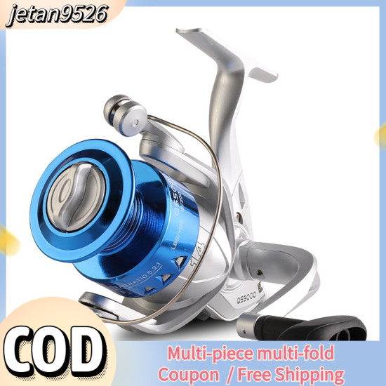 Ready Stock 】 Lure Spinning Fishing Reel Max Drag 5kg Gear Ratio