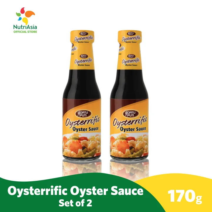 Datu Puti Oysterrific Oyster Sauce 170 g Set of 2 Lazada PH