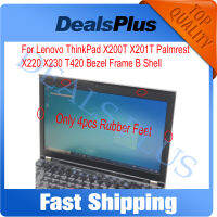 อะไหล่ตีนยางใหม่4ชิ้นสำหรับ ThinkPad X200T X201T ที่พักแขน X220 X230 T420กรอบ B กรอบ