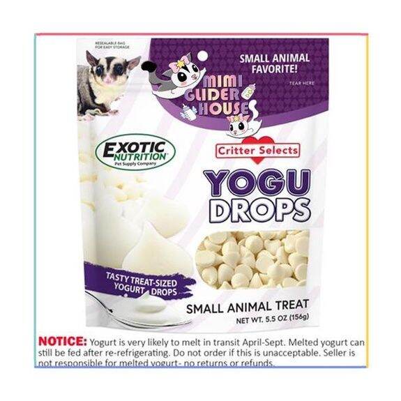 (Readystock) Exotic Nutrition Sugar glider Treat Yogurt Drop （ Spot