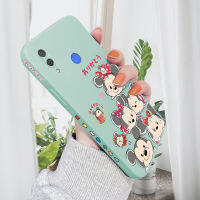 Case4you สำหรับ Huawei Nova 3โนวา3E โนวา3i การ์ตูนดีไซน์น่ารักลวดลายขอบซิลิโคนแบบเต็มกรอบป้องกันเคส