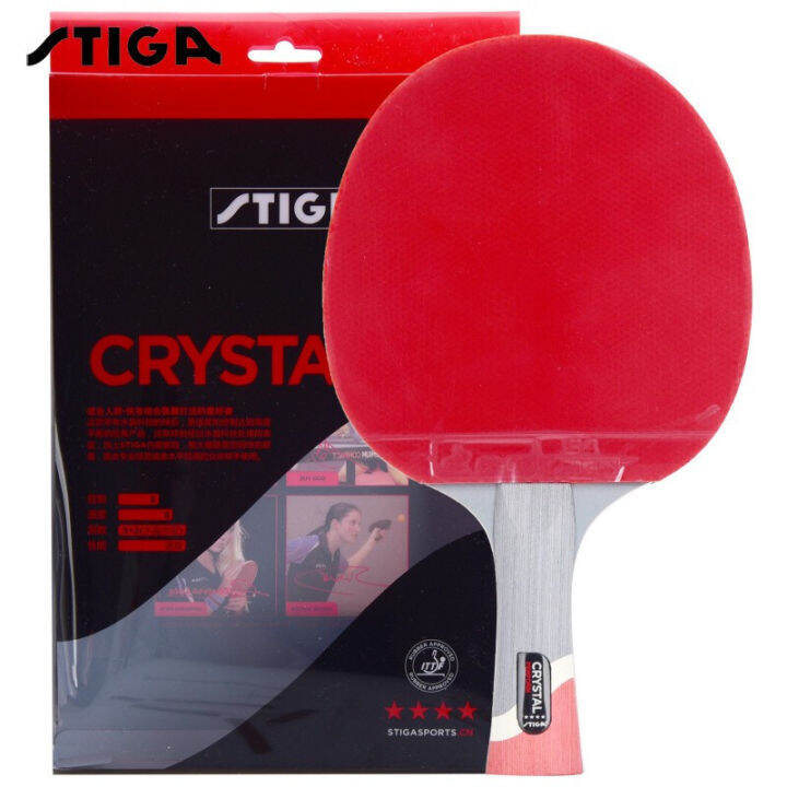 STIGA Stiga Stiga Table Tennis Rackets Shakehand Grip Long Handle 4