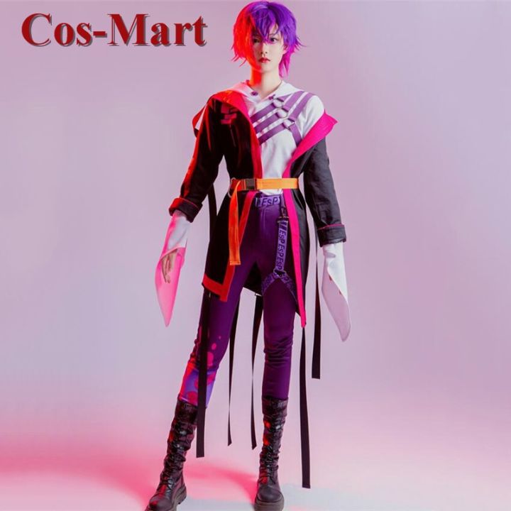 cos-mart-anime-vtuber-uki-violeta-cosplay-costume-fashion-uniform-full-set-unisex-activity-party-role-play-clothing