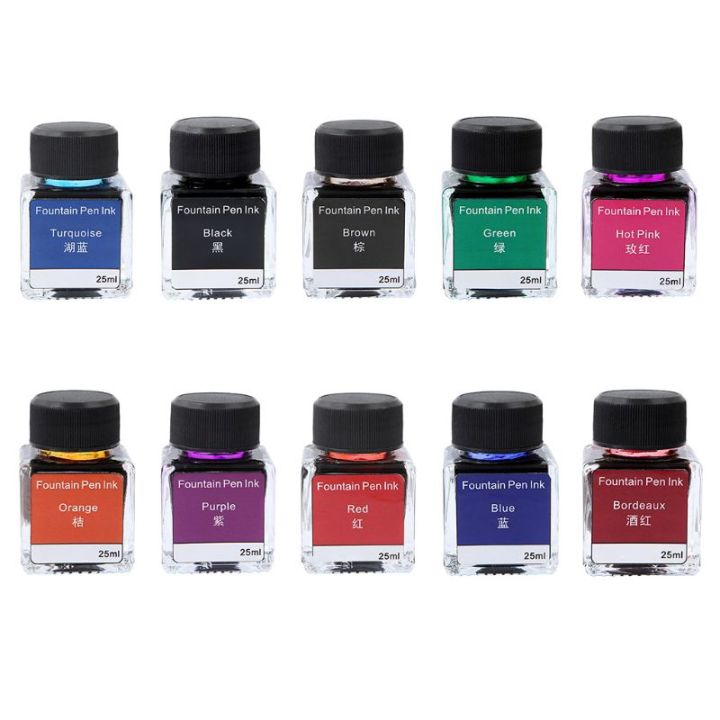love-colorful-non-carbon-ink-for-dip-fountain-pen-calligraphy-writing-painting-graffi