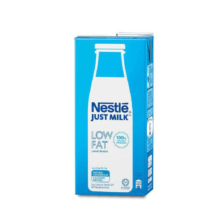 Nestle Just Milk LOW FAT MILK 1 litre | Lazada