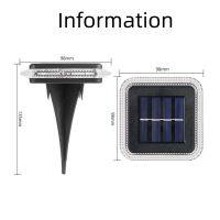 4PCS Solar Pathway Light Outdoor LED Ip65waterproof For Garden Lawn Courtyard Decor Landscape