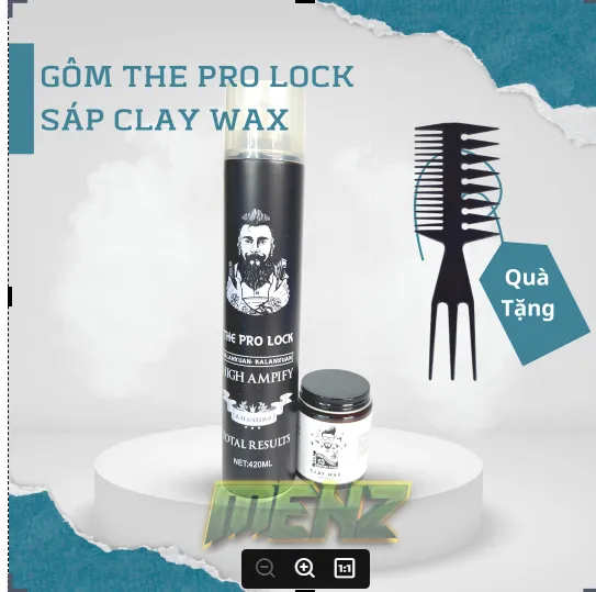 Sáp vuốt tóc nam Clay Wax là sản phẩm được nhiều chàng trai yêu thích! Với độ bóng, độ giữ nếp tốt và đặc biệt là mùi hương nam tính, Clay Wax sẽ giúp bạn tạo kiểu tóc ấn tượng mà không lo mất nếp. Hãy xem ngay hình ảnh liên quan đến sản phẩm này để hiểu thêm về sự độc đáo của Clay Wax nhé!