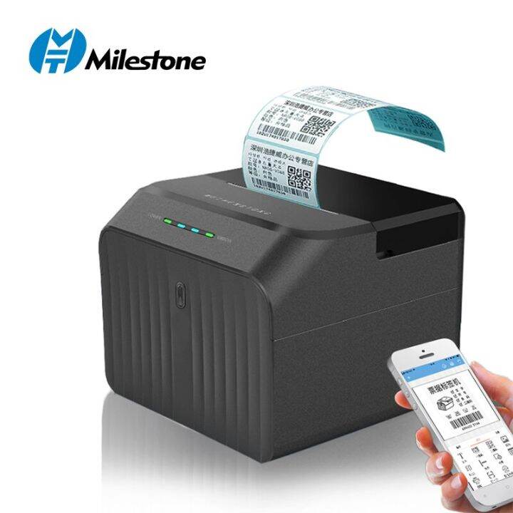 Milestone Mini Desktop Pos Label Receipt Thermal Printer 2Inch 58Mm