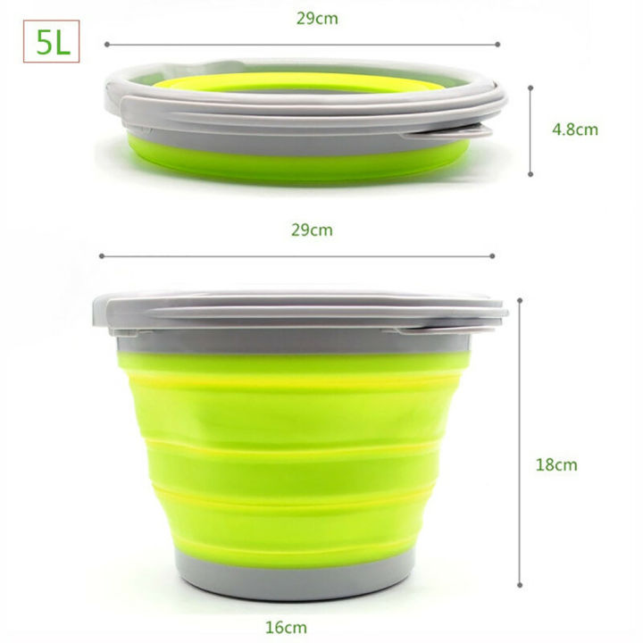 collapsible-silicone-ice-bucket-tray-tool-5l10l-portable-folding-ice-mold-champagne-beer-wine-cooler-food-grade-bowl-bucket