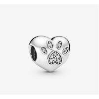 [พร้อมส่ง สินค้าแท้ ?] Pandora Paw Heart Charm