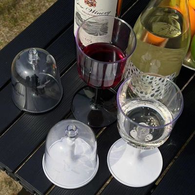 ℗ Collapsible Wine Glasses For Travel Unbreakable Picnic Wine Glass Detachable Dishwasher Safe Wine Glasses For Picnics Camping