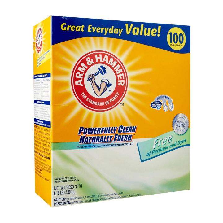 Arm & Hammer Perfume and Dye Free Laundry Powder Detergent Lazada