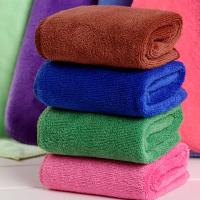 【DT】hot！ DZQ 1PC Microfiber Drying 30x30cm Dry Color Soft Face Hair Adult Washing