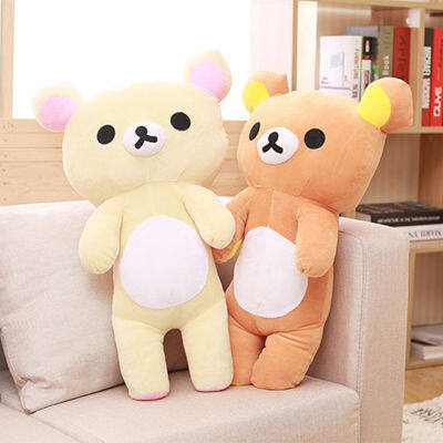 Kawaii Rilakkuma P Eluche ของเล่นตุ๊กตา LovelyTeddy หมีตุ๊กตาสัตว์โซฟาหมอนตกแต่งห้องของขวัญวันเกิดสำหรับเด็กของขวัญคริสต์มาส