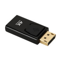 ตัวแปลงที่เข้ากันได้กับ DP เป็น HDMI สำหรับพีซีทีวีดิสเพลย์พอร์ตตัวผู้อะแดปเตอร์ตัวเมียวิดีโอ4K