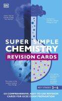 (ใหม่)พร้อมส่งบัตรคำพกพา SUPER SIMPLE REVISION CARDS: CHEMISTRY