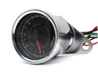 เกจวัดความเร็วรอบ มอเตอร์ไซค์ รถยนต์ RPM Tachometer 12V