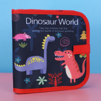 2020 Children DIY Portable Graffiti Blackboard Drawing Board Double-Sided Repeated Erasing Toys with 12 Colored Erasable Pens