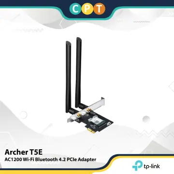Tarjeta WiFi TP-Link PCIe AC1200 para PC (Archer T5E) - Bluetooth 4.2 TP  LINK