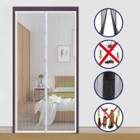 【LZ】 Hands-free Summer Magnetic Mosquito Net Door Screen Mesh Automatic Closing Anti Mosquito Insect Fly Bug Door Kitchen Curtain