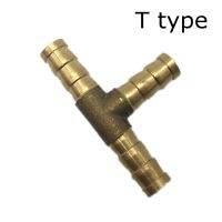 Free shipping 10 PCS/LOT hose tee fittings 8mm brass fittings tee connector T type diameter 8MM