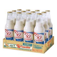 ไวตามิ้ลค์ น้ำนมถั่วเหลือง สูตรกลมกล่อม ทูโก 300 มล. แพ็ค 12 ขวด Vitamilk Smooth &amp; Milky To Go Soy Milk 300 ml x 12 Bottles โปรโมชันราคาถูก เก็บเงินปลายทาง