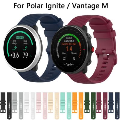 ◇✌❦ 22 20mm Watch Band silikonowa bransoletka dla Polar Ignite Vantage M inteligentna wymiana pasków dla Polar Vantage M Smartwatch zespoły