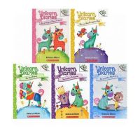 Unicorn Diaries 5 books set paperback English book for children