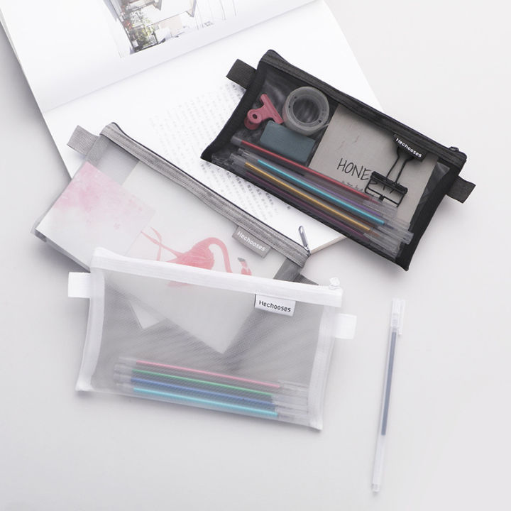 101-home-กระเป๋าใส่อุปกรณ์การเรียน-ใส่ดินสอปากกา-กระเป๋าพกพา-สีสันน่ารักสดใส-มีให้เลือก-6สี