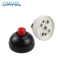 1PC push button switch white black bell switch nipple switch