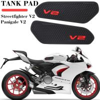 For Ducati Streetfighter V2 Panigale V2 2020- Motorcycle Side Fuel Tank Pads Protector Stickers Decal Knee Grip Traction Pad