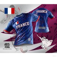 Top-quality SY3 22/23 Qatar World Cup France Fans Tshirt Jersey Sports Tee Casual Short Sleeve Unisex Plus Size YS3