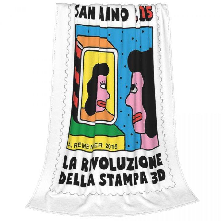 in-stock-san-marino-letter-design-cartoon-pattern-blanket-used-as-a-warm-and-soft-blanket-for-summer-lounge-mattresses-can-send-pictures-for-customization