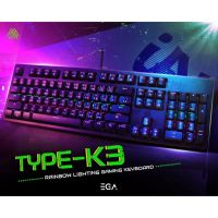 KEYBOARD EGA TYPE-K3 GAMING MINI RGB