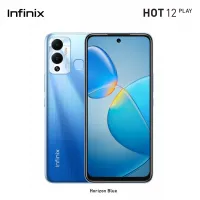 Infinix Hot 12 Play 4+64GB (เพิ่มแรมได้สูงสุด 7GB) | G37 ชิปเซ็ตเกมมิ่ง | หน้าจอ 6.82" HD+ 90Hz |กล้อง 13MP| แบตเตอรี่ 6000 mAH