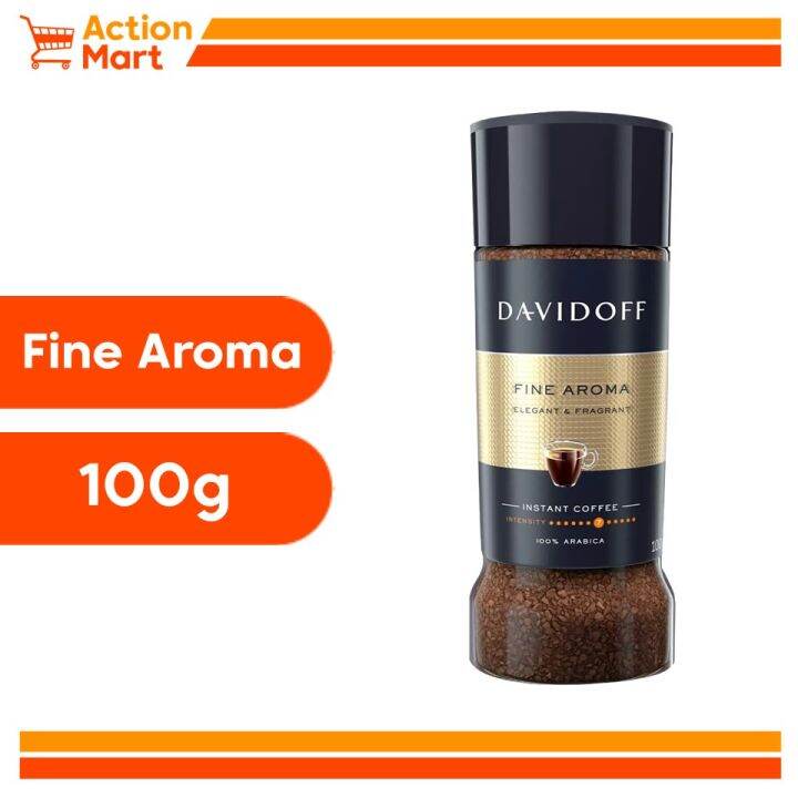 (Expired Date Dec 2024) Davidoff Instant Coffee 100g Fine Aroma Lazada