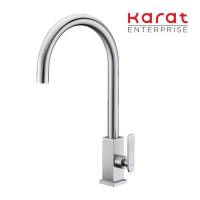 Karat Faucet ก๊อกซิงค์เดี่ยวติดบนเคาน์เตอร์ (สแตนเลส 304) KF-37-511-63