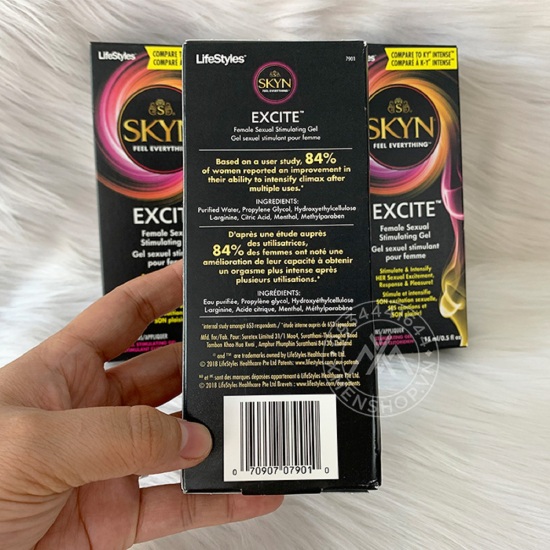 Gel bôi trơn skyn excite cao cấp tăng khoái cảm cho nữ - ảnh sản phẩm 4