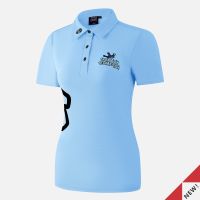 SCOTTY CAMERON golf short-sleeved T-shirt ladies autumn and winter comfortable sports polo shirt Golf clothing womens quick-drying jersey