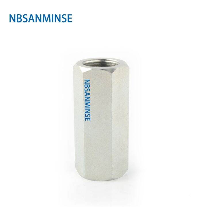 nbsanminse-vu-check-valve-g1-4-3-8-1-2-3-4-1-hydraulic-industry-carbon-steel-high-pressure-valve-one-way